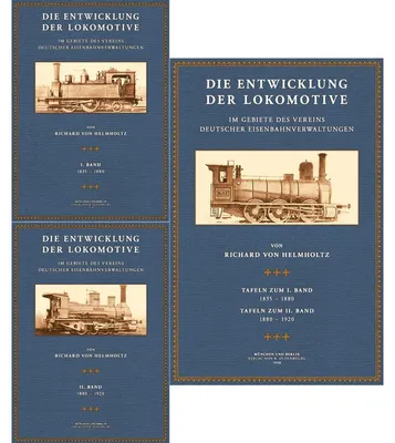 Productafbeelding van Helmholtz , Die Entwicklung der Lokomotive , 3 Bde.