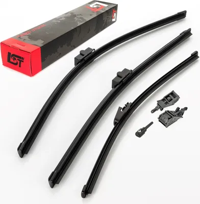 Produktbild von Frontwischer + Heckwischer Scheibenwischer Set für VW POLO 9N 10/2002-06/2005