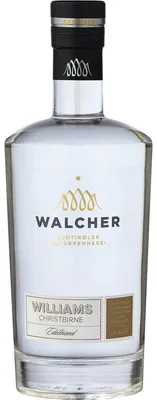 Image de Walcher Williams Christbirne Edelbrand, produit du Tyrol du Sud, 0,70 litre