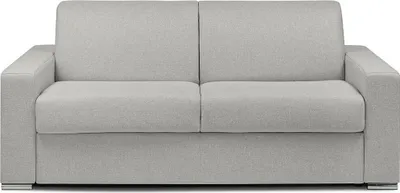 Produktbild von 3-Sitzer-Sofa im Express-Stil – Grau – Maße der Liegefläche: 140 cm – Matratze 14 cm – CALITO