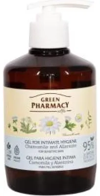 Image de Green Pharmacy, Gel d'hygiène intime à la camomille, 370 ml
