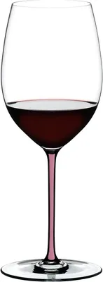 Immagine prodotto di Set Riedel Vorteil: 4 bicchieri Riedel Fatto A Mano Cabernet/Merlot color Mauve (modello 4900/0MA) e 4 cannucce riutilizzabili in acciaio inossidabile della linea EKM Living
