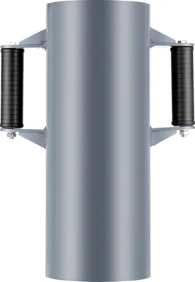 Produktbild von VEVOR Pfahlramme, Handramme mit 2 Handgriffen, Pfostenramme für Holzzäune, Zaunpfahlramme für T-Pfosten mit Innendurchmesser bis zu 15,5 cm, Ideal für Bauernhof, Garten, Hof, 430x308x165,5 mm