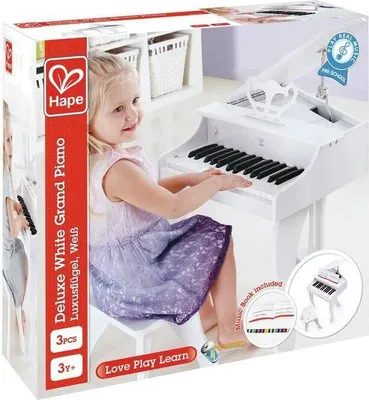 Zdjęcie produktu dla Hape E0338, Pianino, 3 lat(a), Biały