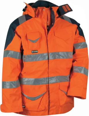 Produktbild von COFRA® Herren Warnjacke Winter PROTECTION orange Größe 62