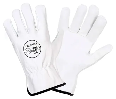Produktbild von 1 Paar Montagehandschuhe aus Ziegenleder, Arbeitshandschuhe in Größe 10 (XL)