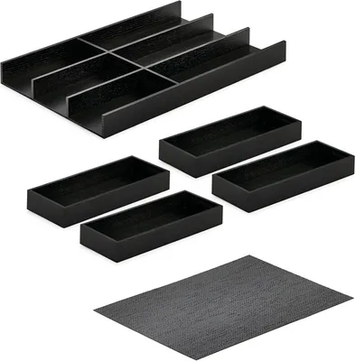 Immagine prodotto di Modificare il set di posate 800/900, nero cenere / set di posate in legno