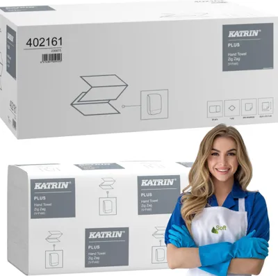 Obrázok produktu pre ZZ Katrin uterák 4000 kusov 1w biely 23X21.3 ean