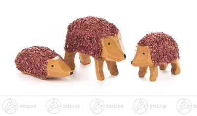 Produktbild von Reifentier Igelfamilie (3) Höhe ca 2,5 cm NEU