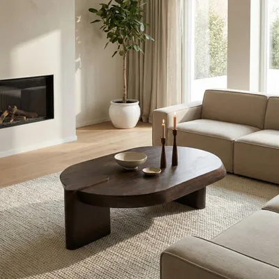 Productafbeelding van Starfurn Salontafel Rava Bruin 125cm