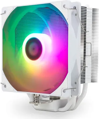 Image de Thermalright Assassin King 120 SE WHITE ARGB Refroidissement par air du processeur 12 cm Blanc 1 pièce(s)