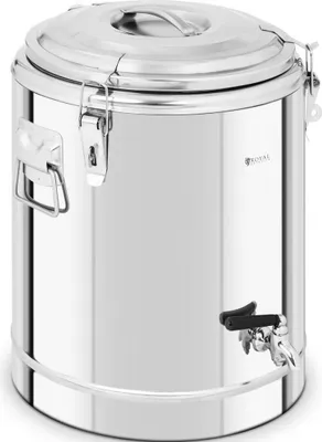 Produktbild von Termo nádoba Royal Catering z nerezové oceli - 22,5 l - s vypouštěcím kohoutkem
