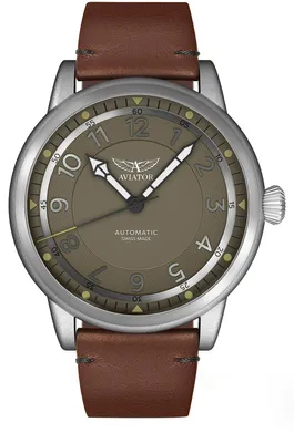 Zdjęcie produktu dla Zegarek męski Aviator V.3.31.0.227.4.BRDD brązowy