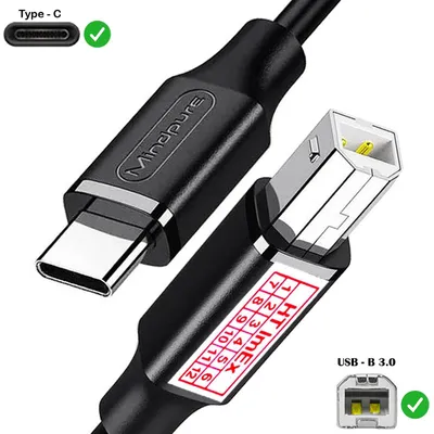 Produktbild von USB-C auf USB B 2.0 Scanner Druckerkabel Canon MultiPASS MP160, MP390, PCD340
