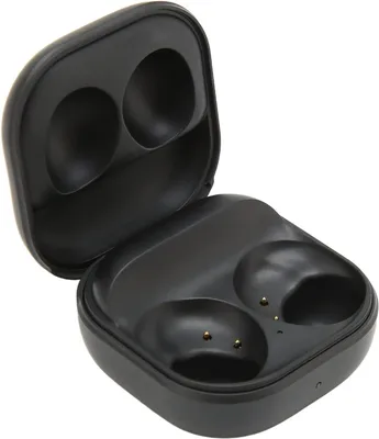 Productafbeelding van Oplaadcase voor oordopjes - Case voor Buds - Oordopjes opladen - Met koppelingsknop - 700 mAh - Zwart