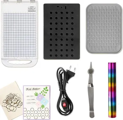 Produktbild von Foliesysteem für Karten und Scrapbooking - Vinylfolie Übertragung und Druckmaschine