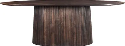 Produktbild von Livingfurn - Esstisch Salvator Walnuss 200cm - Mangoholz