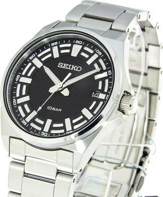 Produktbild von Seiko SUR505P1 Herren-Armbanduhr Quarz Stahl/Schwarz