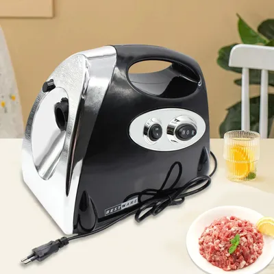 Produktbild von Fleischwolf - Elektrisch 2800 W - Edelstahl - Wurstfüller - Multifunktion - Hochleistung - Langlebig