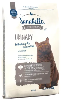 Productafbeelding van Sanabelle Urinary, Senior, voor leverproblemen, gevogelte, 10 kg