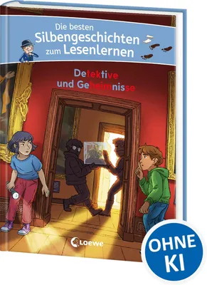 Produktbild von Die besten Silbengeschichten zum Lesenlernen - Detektive und Geheimnisse