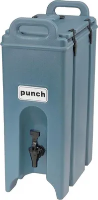 Zdjęcie produktu dla Cambro 500LCD Camtainer Izolowany dozownik napojów slate blue 18Ltr