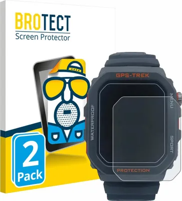Produktbild von 2x BROTECT Schutzfolie für Banlvs Smartwatch 1.73" Displayschutz Displayschutzfolie Folie Matt Entspiegelungsfolie