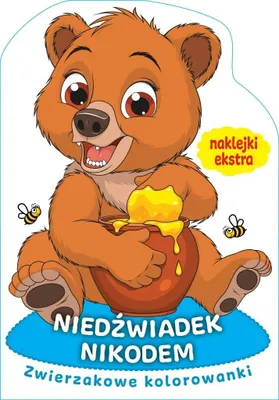 Image de Livres de coloriage sur les animaux. Nikodem l'ours
