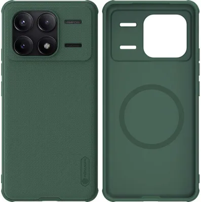 Produktbild von Handyhülle für Xiaomi Poco F6 Pro / Redmi K70 / K70 Pro, Nillkin Super Frosted Shield Pro Magnetic, Dunkelgrün