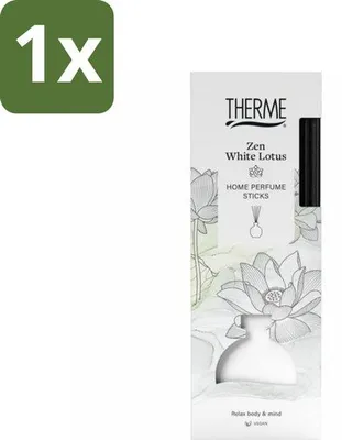 Zdjęcie produktu dla Therme - Zen White Lotus - sztyft zapachowy - długotrwały zapach - aromatyczny - 150 ml - 1 szt