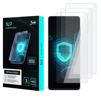 Produktbild von 3mk Display Schutzfolie 1UP für Motorola Edge 5G transparent Gaming (3 Stück)