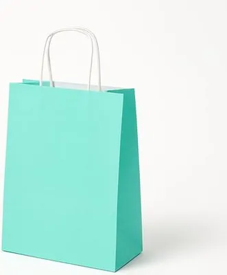 Zdjęcie produktu dla Torba Papierowa Na Prezent 180x80x225 Pastelowa Zieleń