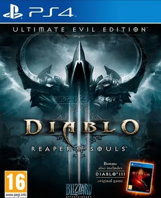 Produktbild von Diablo 3 PS-4 UK Ultimate Evil Ed. inkl Reaper of Souls + infern. Schulterp