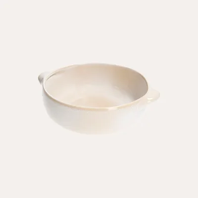 Zdjęcie produktu dla KEYHOMESTORE | Okrągła ceramiczna forma do pieczenia w kolorze kości słoniowej, 27 cm