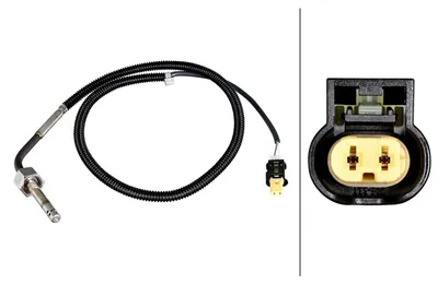 Produktbild von HELLA 6PT 358 226-081 Abgastemperatursensor passend für MERCEDES-BENZ M-Klasse (W166) 663mm