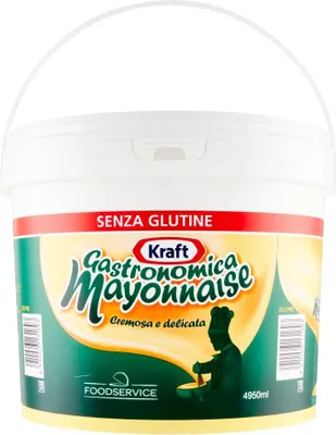 Produktbild von Kraft Gastronomica Soße Sauce Cremige und Zarte Mayonnaise Glutenfrei 4950ml Eimer
