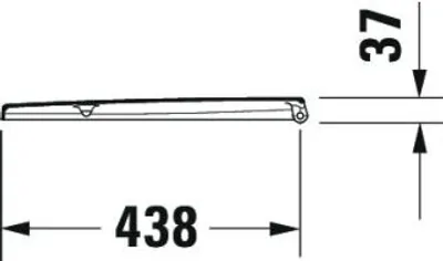 Produktbild von DURAVIT 0063610000 WC-Sitz Katja ohne Absenkautomatik