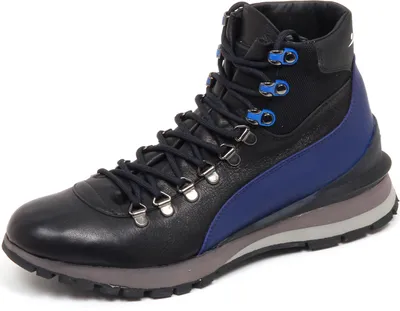 Produktbild von F4526 sneaker uomo black/blu VOILE BLANCHE CREST scarpe vintage effect shoe man