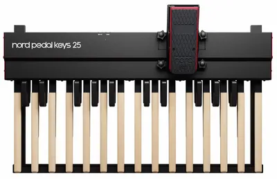 Produktbild von Nord PK25 MIDI-Pedal mit 25 Tönen und Expressionpedal, 980 x 612 x 243 mm