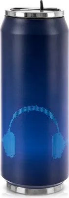 Produktbild von Orion | Thermobecher - 500 ml - Edelstahl - Blau - Isoliert - Ideal für Unterwegs - 12h Temperaturhaltefähigkeit