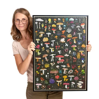 Zdjęcie produktu dla CzuCzu Puzzlove 1000 elementów - Grzybowe przygody dla całej rodziny!
