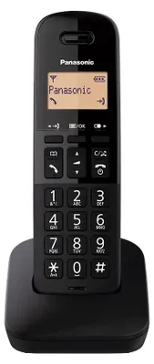 Obrázok produktu pre Panasonic KX-TGB610JT, Analógový / DECT telefón, Bezdrôtový handset, 50 položky, ID volajúceho, Čierna