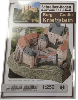 Produktbild von Schreiber-Bogen Burg Kriebstein (1:250)