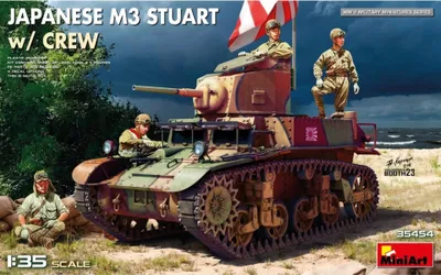 Produktbild von MINIART MA35454 Japanese M3 Stuart w/crew