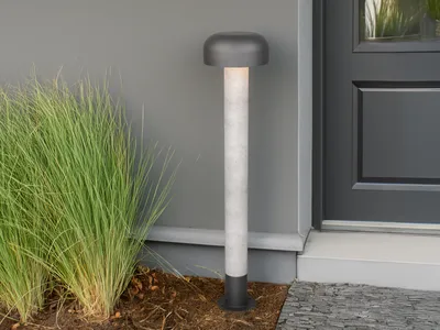 Produktbild von LED Wegeleuchte Betonoptik Anthrazit zur Gartenbeleuchtung, Terrassenbeleuchtung