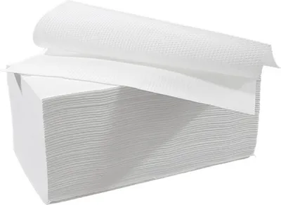 Produktbild von Papierhandtücher Interfold | Zellstoff | 3-lagig | 42 x 22cm | 4000 Handtücher