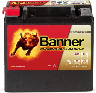 Produktbild von BANNER Starterbatterie 12V 12Ah 200A/EN B00 Batterie