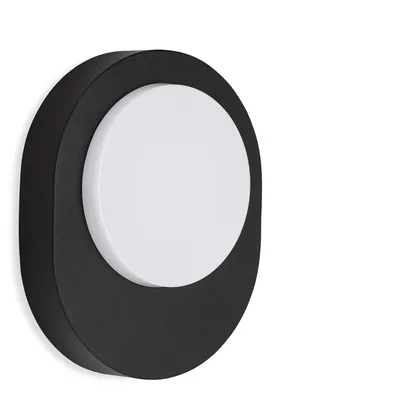 Immagine prodotto di Lampada da esterno a LED IP44 8 W nera metallo-plastica Telefunken