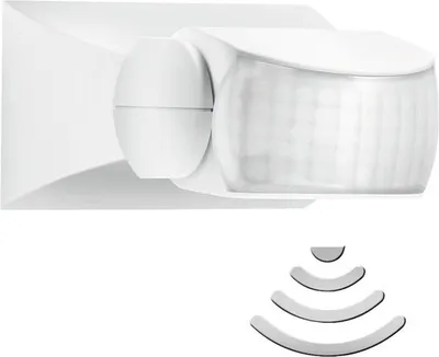 Obrázek produktu pro STEINEL IS 1, Kabel, Bílá, IP54, Vstup, Zahrada, Terasa, II, Detektor pohybu
