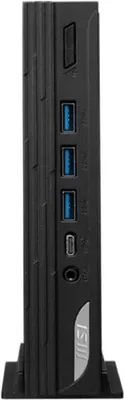 Immagine prodotto di MSI PRO DP10 13M 034DE - SFF - Core i5 1340P / 1.9 GHz - RAM 8 GB - SSD 512 GB - NVMe - Intel Iris Xe Grafikkarte - 1GbE, 802.11ax (Wi-Fi 6E), Bluetooth 5.3 - WLAN: 802.11a/b/g/n/ac/ax (Wi-Fi 6E), Bluetooth 5.3 - Win 11 Pro - Monitor: keiner - Schwarz